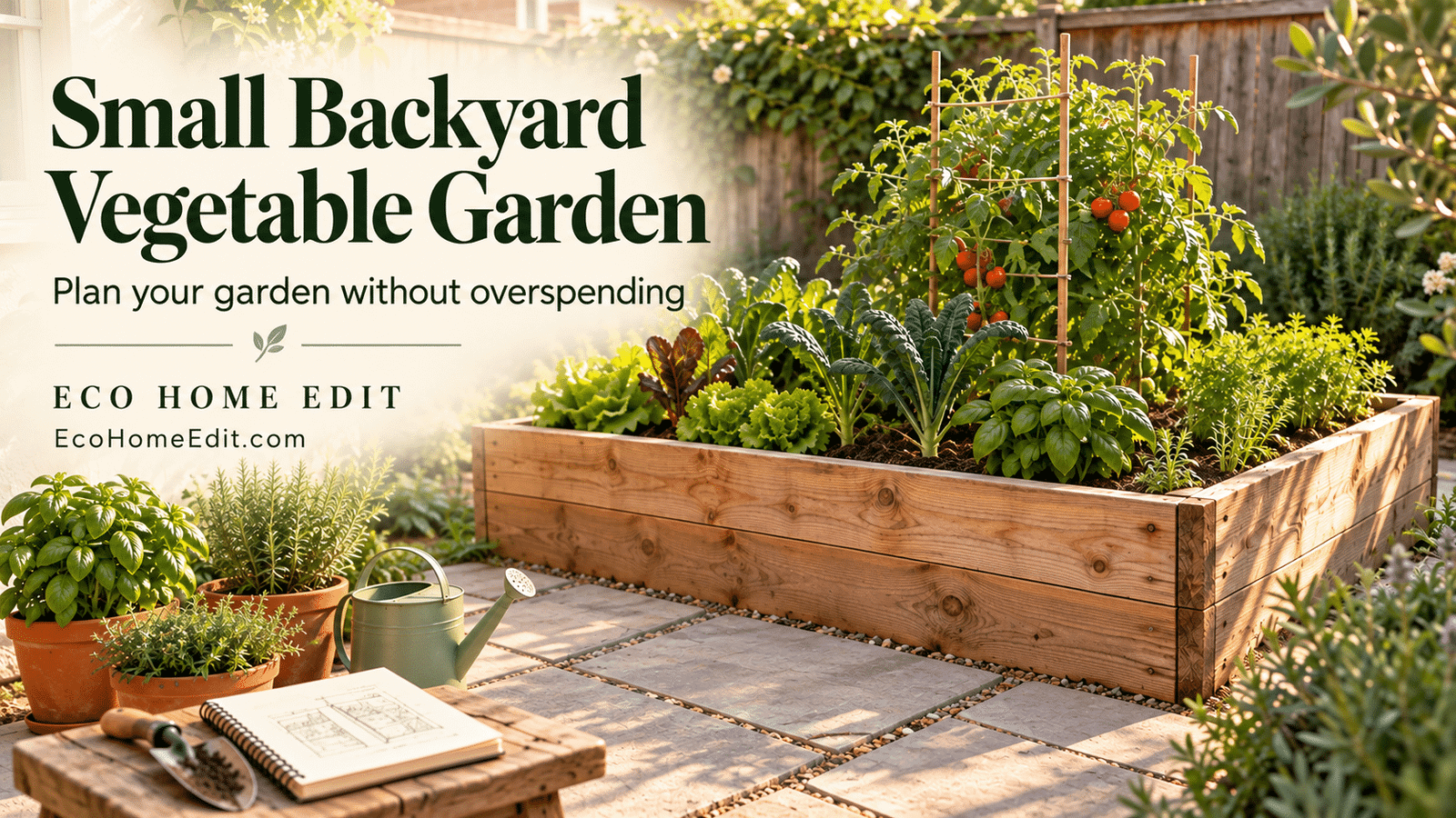 How to Plan a Small Backyard Vegetable Garden Without Overspending